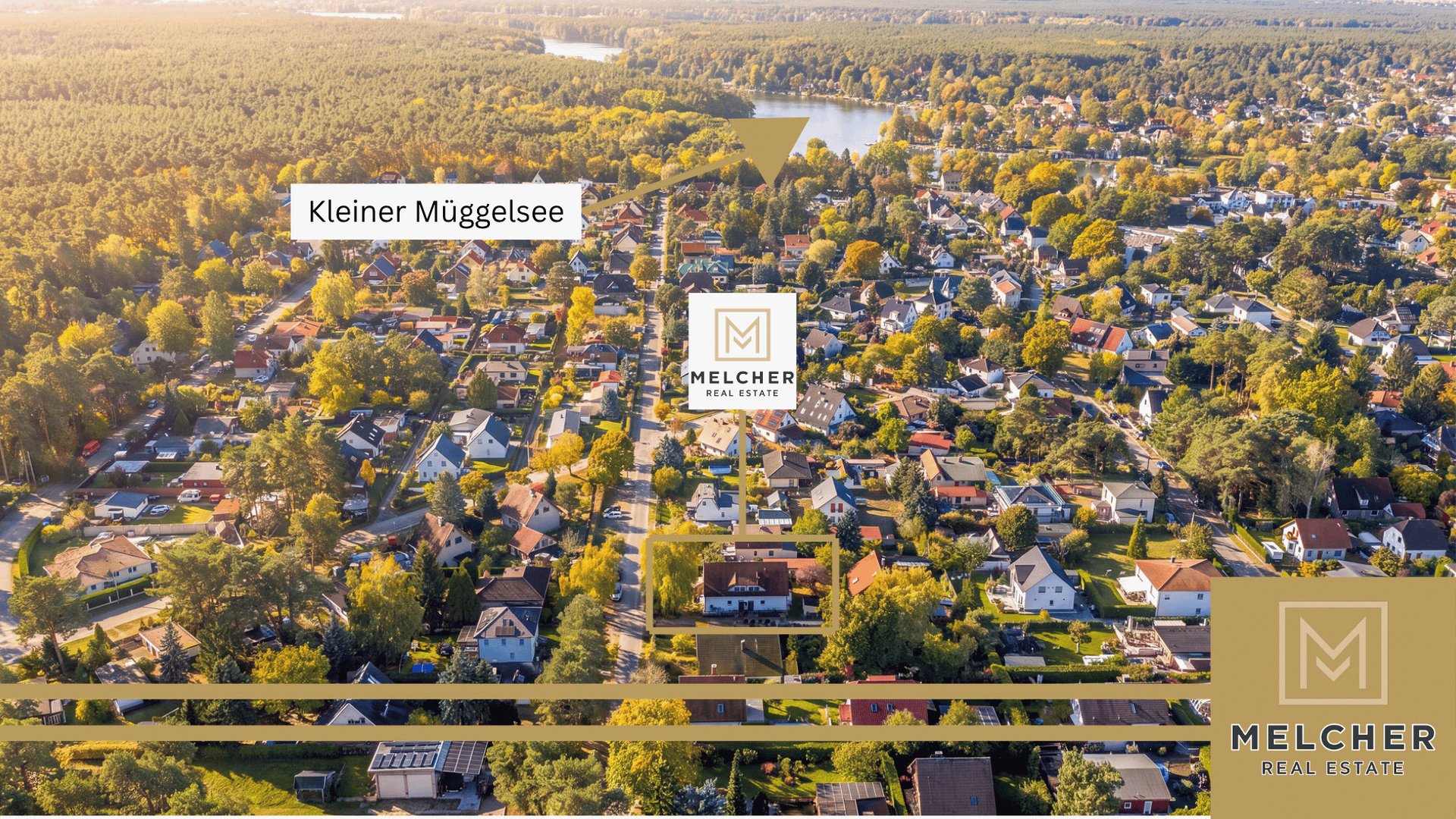Lageplan – Blick auf den Müggelsee