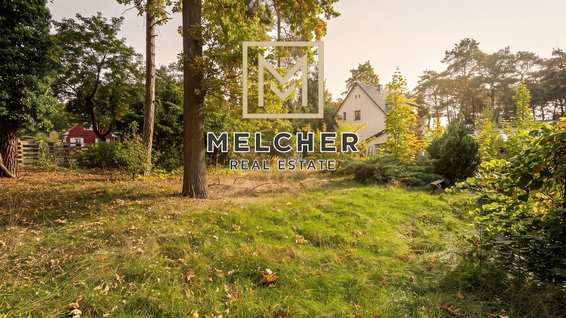Baugrundstück – Gartenansicht